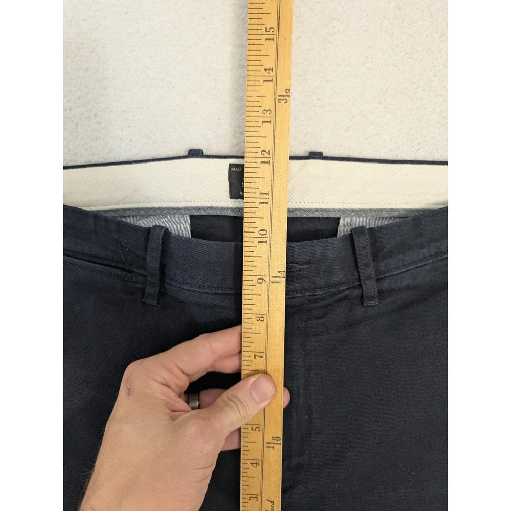 J.Crew Stretch 484 Slim Pants Mens 33x32 Straight Leg  Stretch Fabric Chino Blue